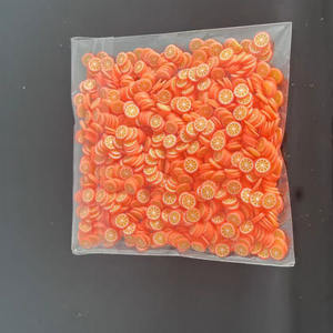 Tranches de pâte polymère YS 5 mm, mélange de fruits citronnés, pour nail art, moule à résine époxy, remplissage, fabrication artisanale DIY, vente en gros, emballage en sac, 25/sac - Product Image 2