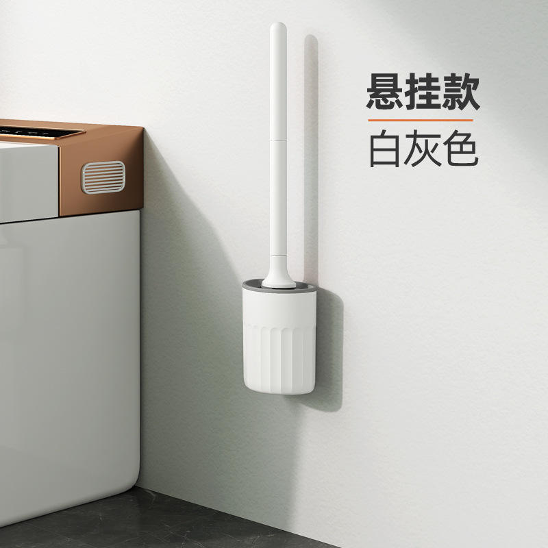 ผนังแขวนสีเทา