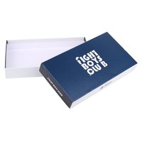 Boîtes en carton rigide rectangulaires personnalisées pour chaussettes, imprimées, doublées d'éponge, avec pelliculage mat et gaufrage, pour l'emballage d'appareils photo (vente en gros)