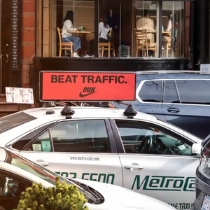 Paneles de pantalla LED, pantalla LED para coche, cartel de publicidad, pantalla LED para coche taxi - Product Image 1