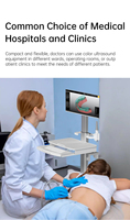 Chariot de bureau médical pratique avec support de scanner pour hôpital ou dentiste (garantie de 5 ans)