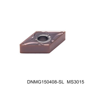 Inserto de Carburo para Fresado CNC DL DNMG150408 OEM con Forma Rómbica y Fijación por Tornillo - Product Image 1