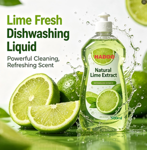 Líquido Lavavajillas Desechable Ecológico OEM con Espuma Abundante para Eliminar Manchas de Grasa de la Cocina con Fragancias Florales/Limón/Océano - Product Image 1