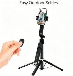 Mini <span class=keywords><strong>trépied</strong></span> de sol <span class=keywords><strong>NEEWER</strong></span> pour selfie 360° °   Support de téléphone rotatif Luna avec télécommande Bluetooth pour caméras d'action - Product Image 5
