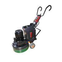 Polisseuse à béton manuelle LONGSHUN 680 mm 380 V à 4 têtes, machine de ponçage pour sols époxy, composants principaux incluant moteur et boîte de vitesses