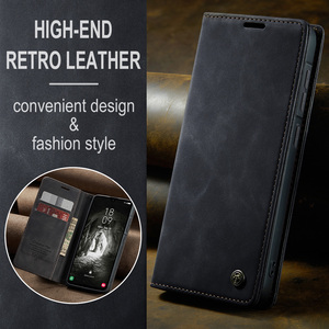 Funda Cartera Caseme para Samsung <span class=keywords><strong>Galaxy</strong></span> A57 A56 A37 A27 A17 A07 A36 A26 A06 A55 A54 A53 A52, Funda Tipo Libro de Cuero PU con Soporte - Product Image 2