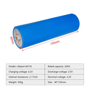 32700 3.2V 6000mAh Lifepo4圆柱形锂离子电池单元18650/26650/32650电池系列 - Product Image 4
