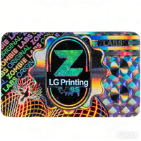 Autocollant holographique PET personnalisé, sécurité anti-effraction, fabricant