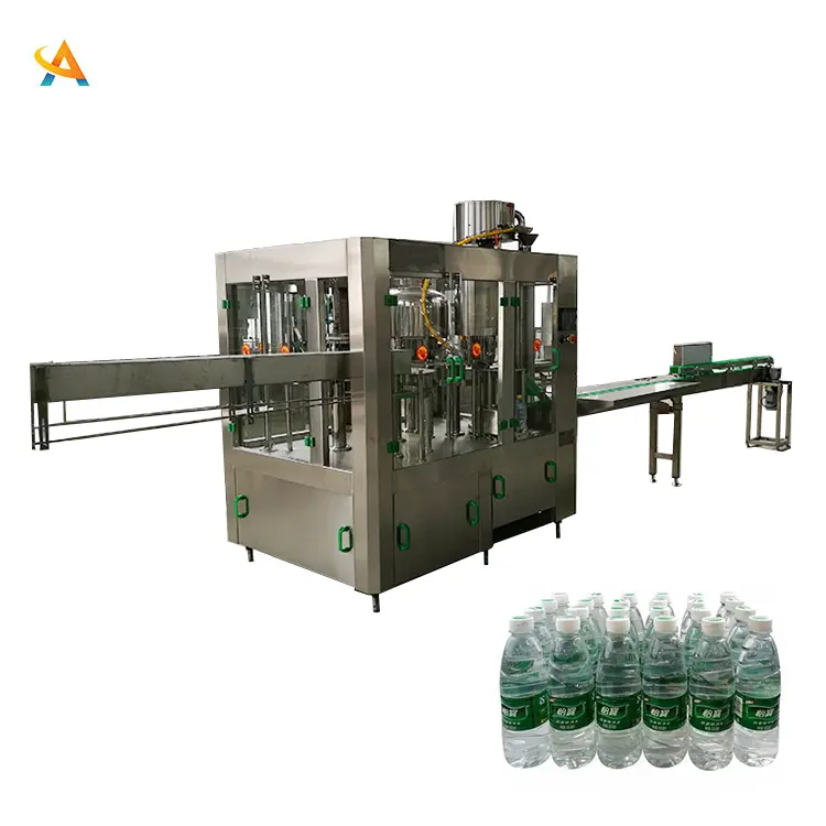 Máquina rellenadora automática de botellas de agua potable, máquina rellenadora de líquidos, Mineral puro, fabricante