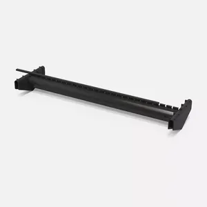 Barre de rangement avec fentes, rail de suspension en plastique pour porte-vêtements ou boîte de rangement - Product Image 4