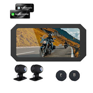 Dispositivo Inteligente para Motocicleta con Pantalla de 6.25'', CarPlay, DVR, Proyección Inalámbrica, Brillo de +1200, Cámaras <span class=keywords><strong>Sony</strong></span>, TPMS, Resistente al Agua y al Polvo - Product Image 1