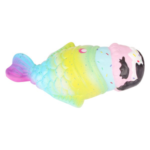TPE Slow Rebound Fish Ice Cream Toy Soft <b>Squishy</b> Fidget For Kids Age 5 To 7 Years Unisex - Product Image 2