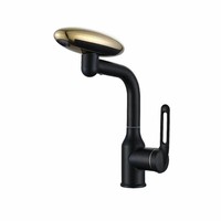 Mitigeur de lavabo cascade ELOILO en acier inoxydable, luxe léger, à poignée unique, capteur tactile, réglable chaud/froid, à poser, en céramique