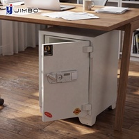Coffre-fort ignifuge JIMBO en acier robuste avec serrure à clavier numérique électronique pour la maison, le bureau, les documents et l'argent liquide