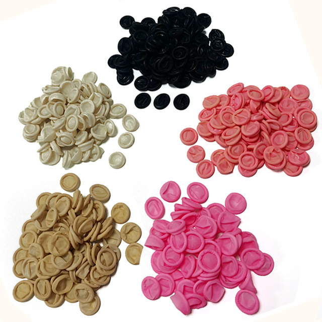 ALLESD Disposable Antistatic Finger Cot Powder Free ESD Anti-static 100% Latex Finger Cots for Lab and Cleanroom