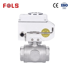 Robinet à bille DN20 3 voies en acier inoxydable 304 avec vis à filetage interne pour eau, vapeur, huile - Product Image 2