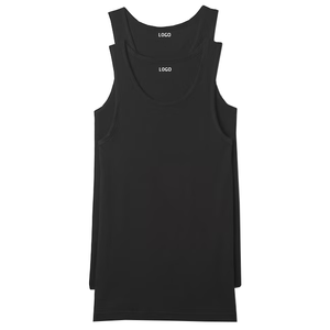 Camiseta sin Mangas para Hombre de Algodón Puro OEM, Logotipo Personalizado, Camiseta de Alta Calidad - Product Image 6