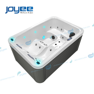 JOYEE Chaise longue de style japonais pour 2 personnes Hôtel Balboa Bain à remous Couples romantiques <span class=keywords><strong>en</strong></span> plein air Massage sexy Jakuzzis <span class=keywords><strong>Spa</strong></span> Trempage - Product Image 2