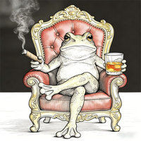 Statue de grenouille en résine peinte à la main sur mesure, de haute qualité, pyramide, décoration religieuse pour la maison, ornement de bureau