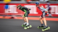 JINGYING Haute Élasticité Rebond Inline Speed Skates Wheels Roller Race 110mm 125mm 88A High Rebound Speed Skating Wheels