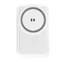 15W Portable 2 en 1 Chargeur sans fil à charge rapide magnétique puissant 10000mah Power Bank Powerbank Station