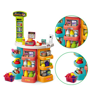 45 Pcs Nhựa Hàng Tạp Hóa Đồ Chơi Siêu Thị Giả Vờ Chơi Set Cho Trẻ Em - Product Image 3