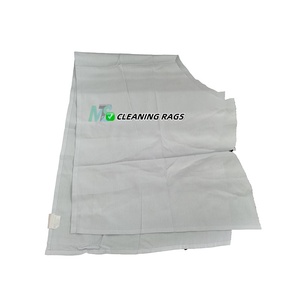 Cut White Sheeting Rags 100% Cotton Sheet <b>Painter</b> Rags Star Rate Sheeting Textile Waste Recycled Cotton Cloth - Product Image 1