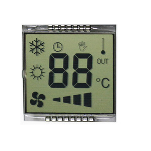 Фабрика массового производства TN типа 0,55 мм тонкий экран моно 7-сегментный ЖК-дисплей со светодиод подсветкой для использования спидометра - Product Image 2