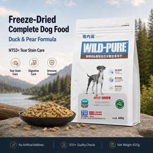 Alimento Liofilizado <span class=keywords><strong>para</strong></span> <span class=keywords><strong>Perros</strong></span> con Control de Calidad Estricto de Fábrica, Fórmula de Carne Fresca Personalizada, Alto en Proteínas, Suministro al por Mayor OEM ODM - Product Image 1
