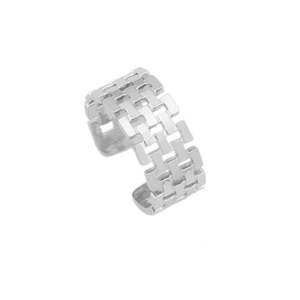 2026 Best Sales Popular Simple Niche Design Stripe <b>Ring</b> Vintage Style Silver Plated Unisex's <b>Rings</b> Fashionable Jewelry Wholesale - Product Image 6
