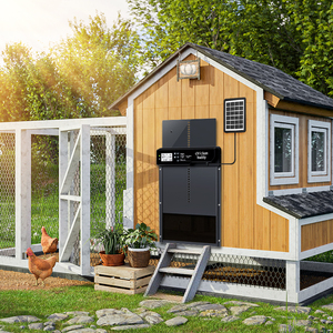 <span class=keywords><strong>Porte</strong></span> de <span class=keywords><strong>poulailler</strong></span> automatique <span class=keywords><strong>solaire</strong></span> pour ferme avicole commerciale avec minuterie verticale - Product Image 5