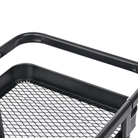 DIY Pegboard Huishoudelijke 3-laags Metalen Opbergwagen Organizer Rolbare Opbergkar voor Keuken Kantoor Huis