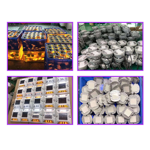 Marcador de Ojos de gato de seguridad permanente Refl con punta de aluminio reflectante de la mejor calidad Proveedor intermitente Solar Road Stud - Product Image 3