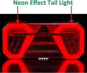 12V 24V E-Mark approuvé 7 fonction lumière remorque <span class=keywords><strong>caravane</strong></span> camion arrière LED indicateur inversion antibrouillard étanche - Product Image 3