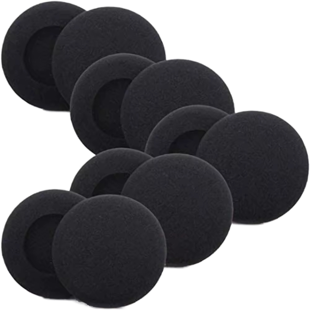 Hot Sale  Soft Foam Earpads for Headphones Ear Pads Cushion Replacement Sponge Cover Tips Essential Accessory Headphone