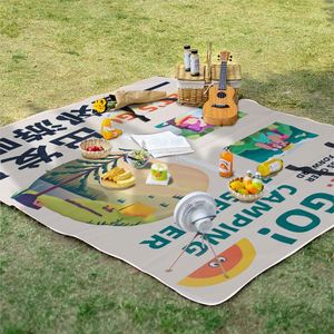 2025 New Arrival Outdoor <b>Picnic</b> Mat Waterproof Oxford Cloth Tote Bag Foldable <b>Picnic</b> <b>Blanket</b> with Zipper - Product Image 5