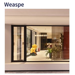 Fenêtres en verre résidentielles Maisons insonorisées nouvellement conçues contre la rupture de la chaleur de l'ouragan Fenêtres inclinables et tournantes en aluminium - Product Image 4