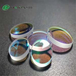 Lentille de protection pour découpe au laser à fibre optique FELIX Glass 1064 nm avec une transmission de 95 % et un revêtement AR AF AG - Product Image 1