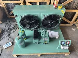 मोटर और r404a रेफ्रिजरेटर के साथ कोल्ड स्टोरेज के लिए 5hp एयर कूल्ड condenser प्रशीतन इकाई - Product Image 5