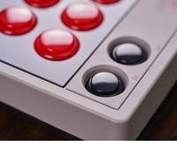 Manette de jeu 8BitDo V3 Arcade Fighting Stick pour Switch Lite, contrôleur de jeu à bascule