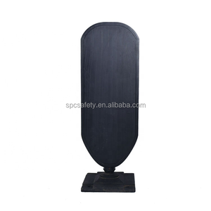 Tablero de señal de advertencia de seguridad de carretera, panel delineador desmontable de plástico resistente, Con base, para Reino Unido, nuevo - Product Image 3
