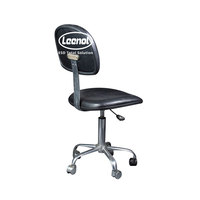 Chaises de laboratoire pivotantes rondes réglables antistatiques en PU, meubles, chaise de laboratoire pivotante ESD