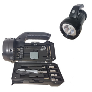 Lanterne de camping multifonctionnelle Ananke Tools, lampe torche, kit d'outils intégré 17 pièces, acier au chrome-vanadium, étui rigide OEM - Product Image 1