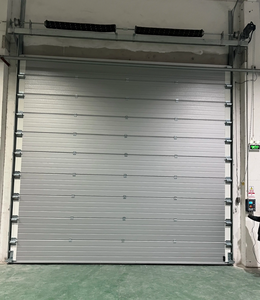 <span class=keywords><strong>Porte</strong></span> <span class=keywords><strong>sectionnelle</strong></span> industrielle électrique coupe-vent à isolation thermique, <span class=keywords><strong>prix</strong></span> usine, pour centre logistique et entrepôt - Product Image 6