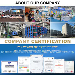 Chariot de nettoyage de chambre d'hôtel à 4 niveaux, chariot de service de nettoyage multifonctionnel, chariot de ménage commercial de qualité supérieure avec porte - Product Image 6