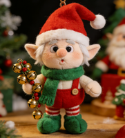 Poupées personnalisées OEM/ODM, décorations de Noël personnalisées, elfes en peluche, peluches en gros