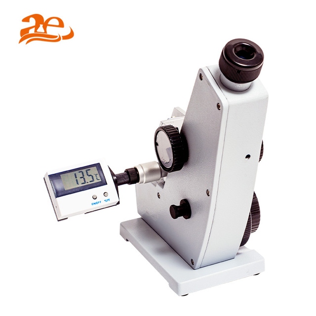 AELAB Laboratory Portable Visual Aim Manual BRIX Monocular Binocular Abbe Refractometer with 0-95% Range 0.0002 0.0003 Accuracy