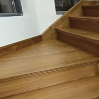 Maßgefertigte Innen-Treppenkantenprofile Langlebige Treppenstufen Rutschfeste Stufenkantenverkleidung Mehrere Farben Modernes Design