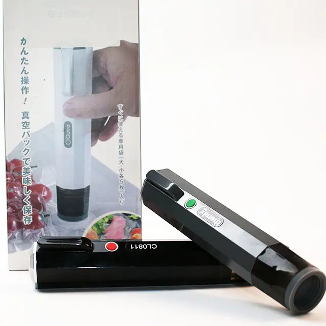 Cmeeting Topverkoper Kleine Keukenapparatuur Thuis Mini Handheld Usb Oplaadbare Vacuüm Voedsel Sealer Voor Voedsel Groenten