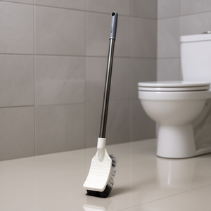 Brosse de toilette Zaa en plastique 5x55cm Modèle Ao-3452 Design minimaliste autoportant - Product Image 2